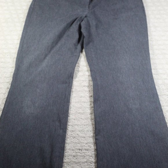 Express Design Studio Size 0 Grey Editor Flared Slacks - Picture 3 of 7